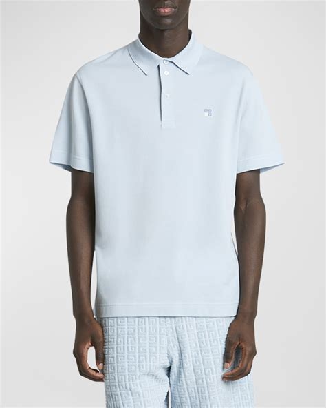 blue givenchy polo|Givenchy Men's 4G Classic.